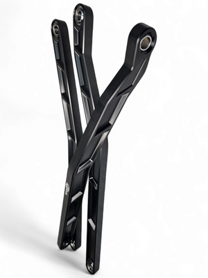 2017 to Current Can-Am X3 Maverick High Clearance Radius Rods in Black Finish for 72" - Dunes 2 Dezert SXS