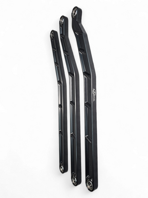 2017 to Current Can-Am X3 Maverick High Clearance Radius Rods in Black Finish for 72" - Dunes 2 Dezert SXS