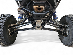 2022 to Current Polaris RZR Pro R, Pro S, Turbo R High Clearance Radius Rods in Black Finish - Dunes 2 Dezert SXS