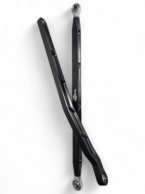 2022 to Current Polaris RZR Pro R, Pro S, Turbo R High Clearance Radius Rods in Black Finish - Dunes 2 Dezert SXS