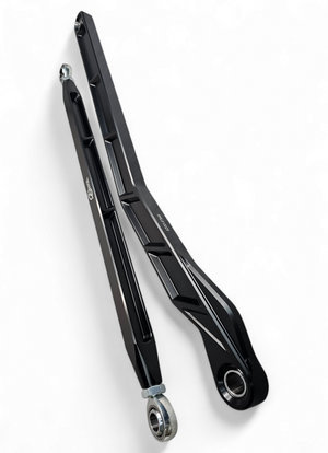 2022 to Current Polaris RZR Pro R, Pro S, Turbo R High Clearance Radius Rods in Black Finish - Dunes 2 Dezert SXS