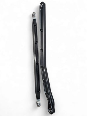 2022 to Current Polaris RZR Pro R, Pro S, Turbo R High Clearance Radius Rods in Black Finish - Dunes 2 Dezert SXS