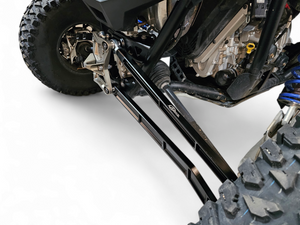 2022 to Current Polaris RZR Pro R, Pro S, Turbo R High Clearance Radius Rods in Black Finish - Dunes 2 Dezert SXS