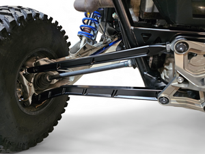 2022 to Current Polaris RZR Pro R, Pro S, Turbo R High Clearance Radius Rods in Black Finish - Dunes 2 Dezert SXS