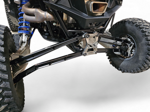 2022 to Current Polaris RZR Pro R, Pro S, Turbo R High Clearance Radius Rods in Black Finish - Dunes 2 Dezert SXS