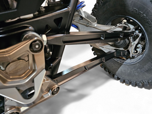 2022 to Current Polaris RZR Pro R, Pro S, Turbo R High Clearance Radius Rods in Black Finish - Dunes 2 Dezert SXS