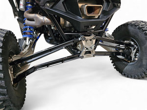 2022 to Current Polaris RZR Pro R, Pro S, Turbo R High Clearance Radius Rods in Black Finish - Dunes 2 Dezert SXS