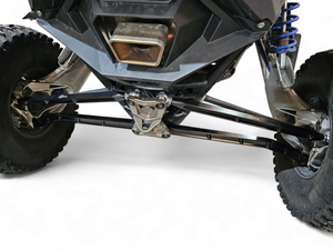 2022 to Current Polaris RZR Pro R, Pro S, Turbo R High Clearance Radius Rods in Black Finish - Dunes 2 Dezert SXS