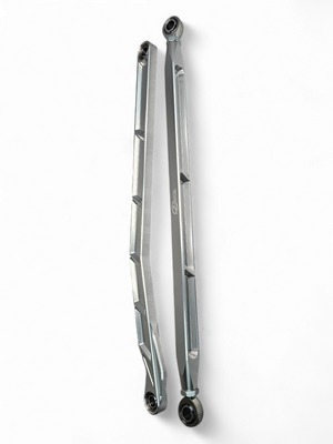 2022 to Current Polaris RZR Pro R, Pro S, Turbo R High Clearance Radius Rods in Clear Finish - Dunes 2 Dezert SXS