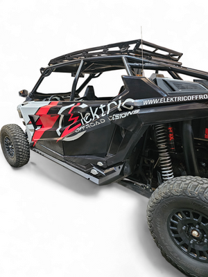 2020-2025 Polaris RZR Pro XP/ Pro R/ Turbo R (4 Seat) Volt Series Rock Guards - Dunes 2 Dezert SXS