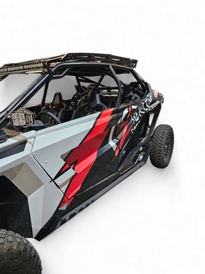 2020-2025 Polaris RZR Pro XP/ Pro R/ Turbo R (4 Seat) Volt Series Rock Guards - Dunes 2 Dezert SXS