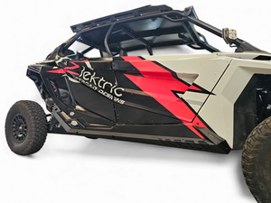 2020-2025 Polaris RZR Pro XP/ Pro R/ Turbo R (4 Seat) Volt Series Rock Guards - Dunes 2 Dezert SXS