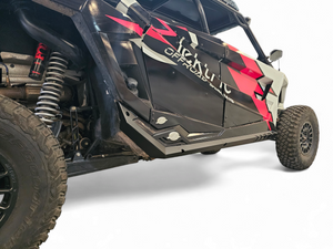 2020-2025 Polaris RZR Pro XP/ Pro R/ Turbo R (4 Seat) Volt Series Rock Guards - Dunes 2 Dezert SXS