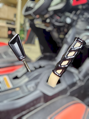 2017 to Current Can-Am X3 Maverick EOD Shift Knob Anodized Black Finish - Dunes 2 Dezert SXS