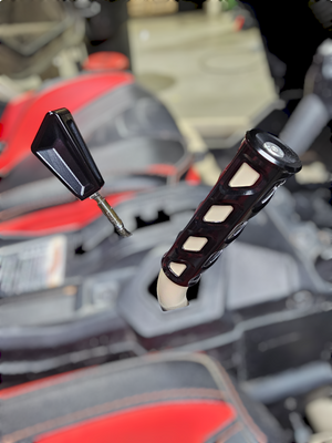 2017 to Current Can-Am X3 Maverick EOD Shift Knob Anodized Black Finish - Dunes 2 Dezert SXS