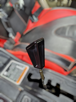 2017 to Current Can-Am X3 Maverick EOD Shift Knob Anodized Black Finish - Dunes 2 Dezert SXS