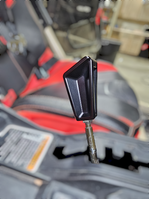2017 to Current Can-Am X3 Maverick EOD Shift Knob Anodized Black Finish - Dunes 2 Dezert SXS