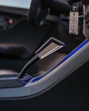 Polaris RZR Pro R, Pro XP, Turbo R, and Xpedition Shift Knob Anodized Gun Metal Finish - Dunes 2 Dezert SXS