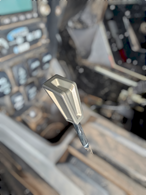 Polaris RZR Pro R, Pro XP, Turbo R, and Xpedition Shift Knob Anodized Gun Metal Finish - Dunes 2 Dezert SXS