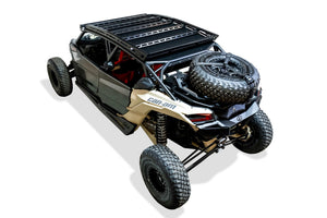 2017-2024 Can Am X3 Maverick Volt Series Baja Spare Tire Rack - Dunes 2 Dezert SXS