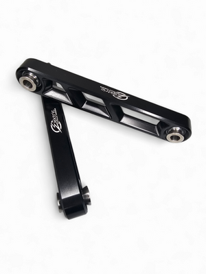 2017+ Can Am X3 Maverick Volt Rear Sway Bar Links with Black Finish - Dunes 2 Dezert SXS