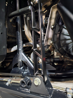 2020 to Current Polaris RZR Pro XP Rear Sway bar Link in Black Finish - Dunes 2 Dezert SXS