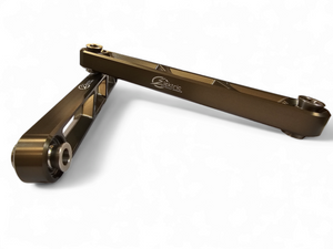 2020 to Current Polaris RZR Pro XP Rear Sway bar Link in Gun Metal Finish - Dunes 2 Dezert SXS