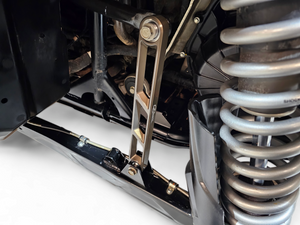 2020 to Current Polaris RZR Pro XP Rear Sway bar Link in Gun Metal Finish - Dunes 2 Dezert SXS