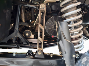 2020 to Current Polaris RZR Pro XP Rear Sway bar Link in Gun Metal Finish - Dunes 2 Dezert SXS