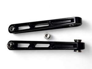 2022 to Current Polaris RZR Turbo R, Pro R Front Sway bar Link in Black Finish - Dunes 2 Dezert SXS