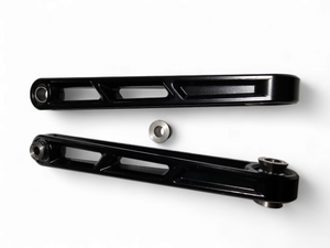 2022 to Current Polaris RZR Turbo R, Pro R Front Sway bar Link in Black Finish - Dunes 2 Dezert SXS