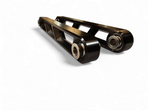 2022 to Current Polaris RZR Turbo R Rear Sway bar Link in Black Finish - Dunes 2 Dezert SXS