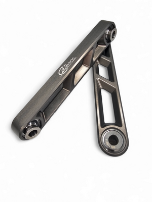 Can Am X3 Maverick Volt Rear Sway Bar Links with Gun Metal Finish - Dunes 2 Dezert SXS