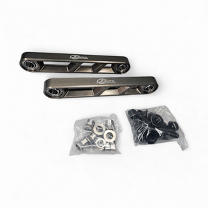 Can Am X3 Maverick Volt Rear Sway Bar Links with Gun Metal Finish - Dunes 2 Dezert SXS
