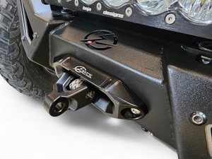 Elektric Offroad Designs UTV Winch Fairlead and Hook | Black - Dunes 2 Dezert SXS