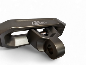 Elektric Offroad Designs UTV Winch Fairlead and Hook | Gunmetal - Dunes 2 Dezert SXS