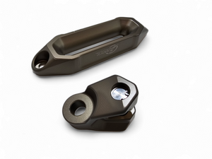 Elektric Offroad Designs UTV Winch Fairlead and Hook | Gunmetal - Dunes 2 Dezert SXS