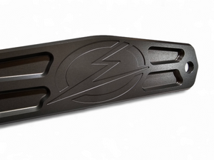 Elektric Offroad Designs UTV Winch Fairlead Cover Plate | Gun Metal - Dunes 2 Dezert SXS