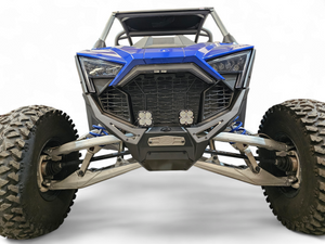Elektric Offroad Designs UTV Winch Fairlead Cover Plate | Gun Metal - Dunes 2 Dezert SXS