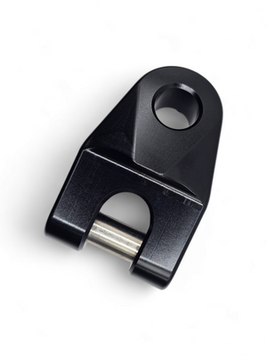 Winch Hook For EOD Billet Series Bumpers Anodized Black - Dunes 2 Dezert SXS