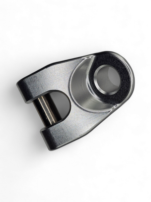 Winch Hook For EOD Billet Series Bumpers Anodized Clear Machine Finish - Dunes 2 Dezert SXS
