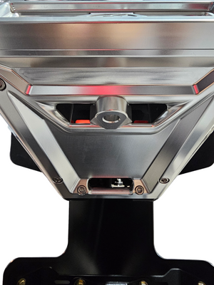 Winch Hook For EOD Billet Series Bumpers Anodized Clear Machine Finish - Dunes 2 Dezert SXS