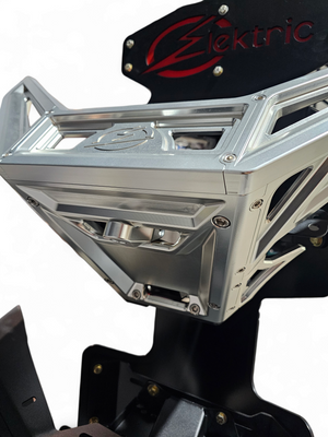 Winch Hook For EOD Billet Series Bumpers Anodized Clear Machine Finish - Dunes 2 Dezert SXS