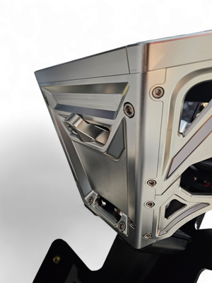 Winch Hook For EOD Billet Series Bumpers Anodized Clear Machine Finish - Dunes 2 Dezert SXS