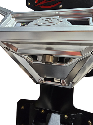 Winch Hook For EOD Billet Series Bumpers Anodized Gun Metal Finish - Dunes 2 Dezert SXS