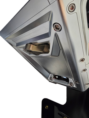 Winch Hook For EOD Billet Series Bumpers Anodized Gun Metal Finish - Dunes 2 Dezert SXS