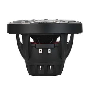 DS18 Hybrid Marine Speaker w/ Driver And RGB LEDs 6.5in 2-Way 250 Watts RMS 4 ohm Black w/ Covers