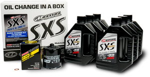 Sxs Oil Quick Change Kit 5w50 With Black Oil Filter