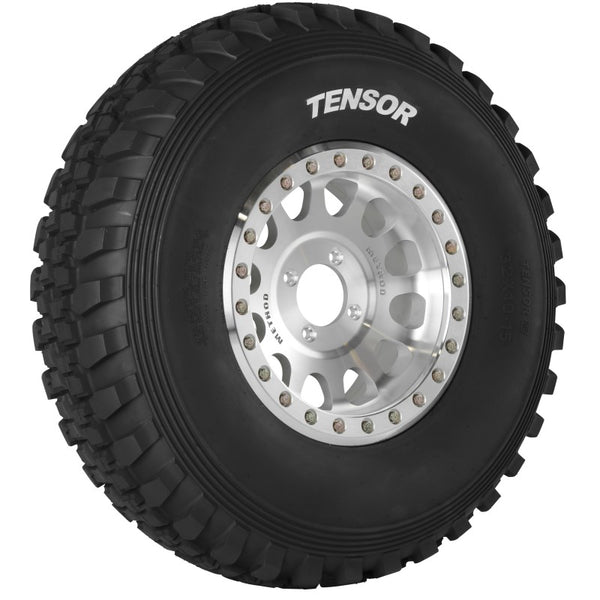 Tensor DS Desert Series UTV tire with aggressive tread and ribbed sidewalls for race-grade traction and puncture resistance