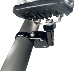 Small Base Adjustable Light Mount Black